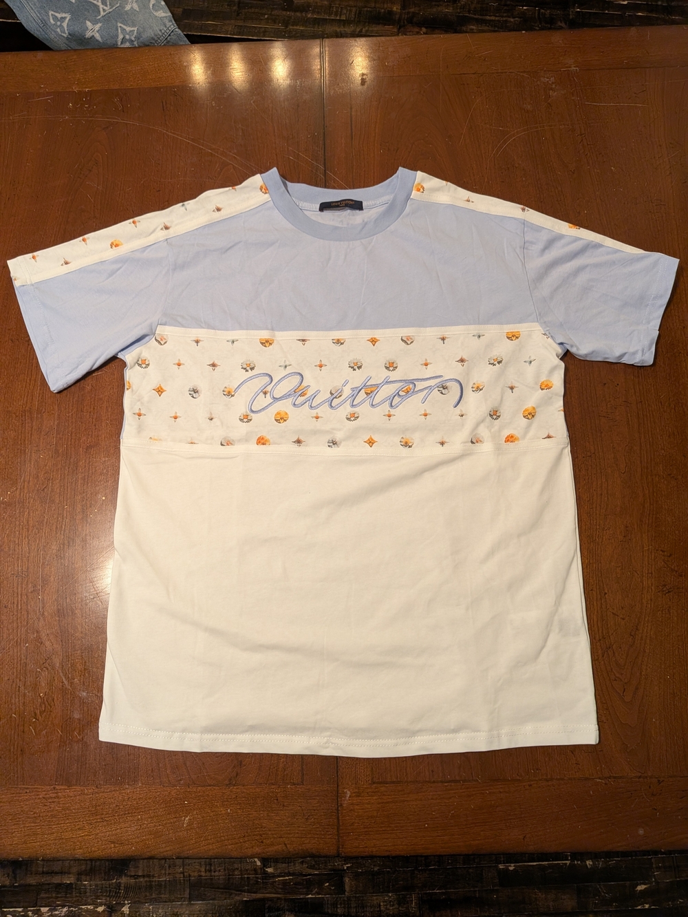 AUTHENTIC Louis Vuitton Graphic Embroidered Tee